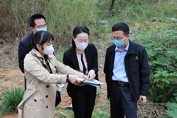 干训网分享:高松校长调研检查学校疫情防控工作和基建工程项目